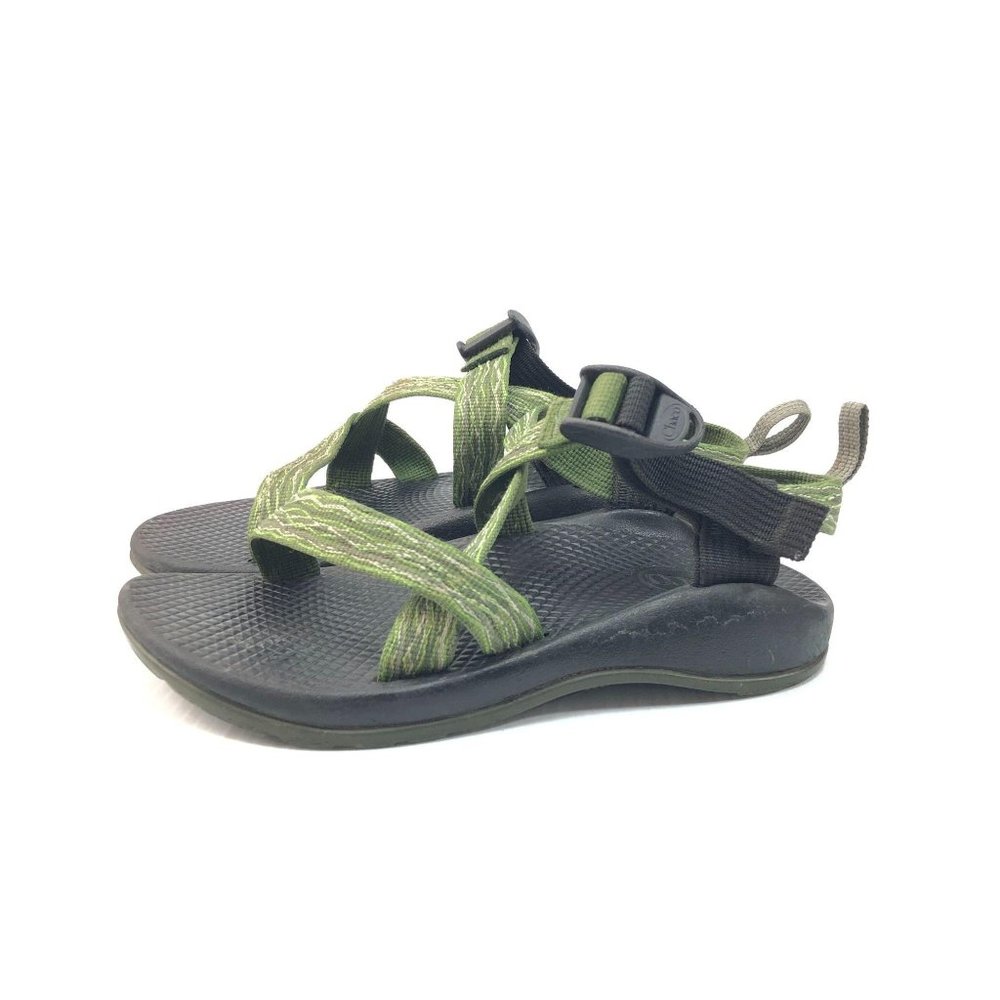 Chaco Kids Z1 Ecotread Sandals green size 2